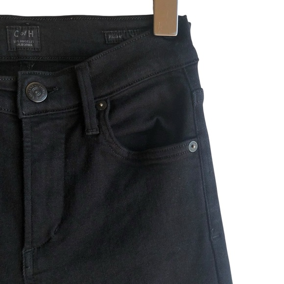 COH The Rocket High Rise Skinny Jeans Size 24 Premium Black Denim - Picture 13 of 15